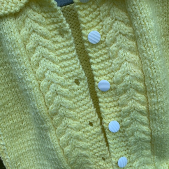 Handmade Knit Spring Jacket - Picture 6 of 7